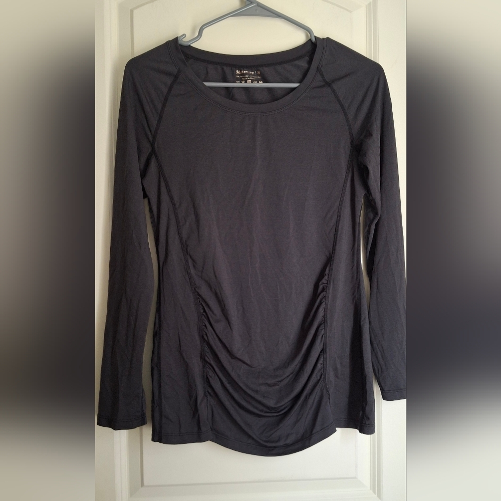 Maternity Women's Long Sleeve Top Sz S Casual Goth Party